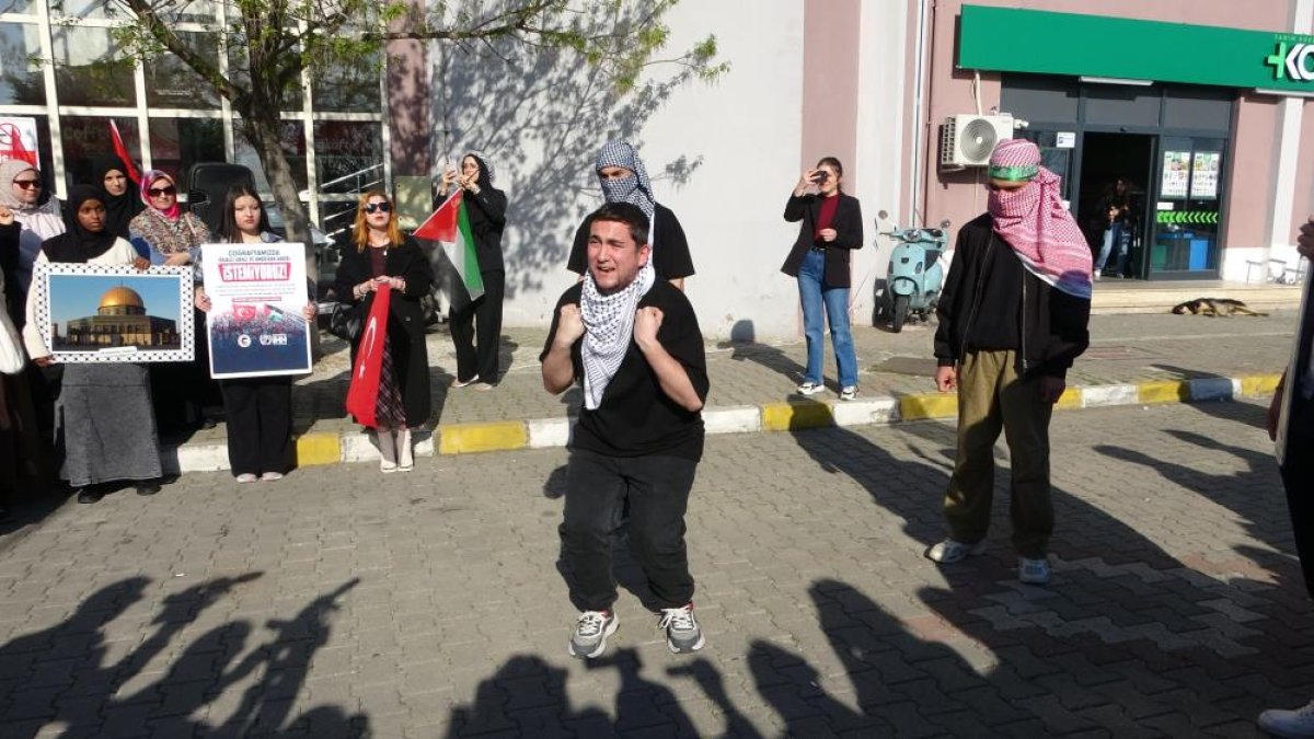  Çanakkale'den Filistin'e destek